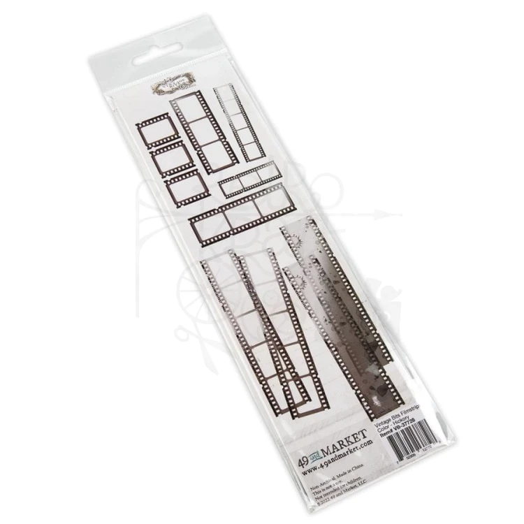 Ozdoba klisza Vintage Bits Essential Filmstrips Hickory VB-37728 49 and Market