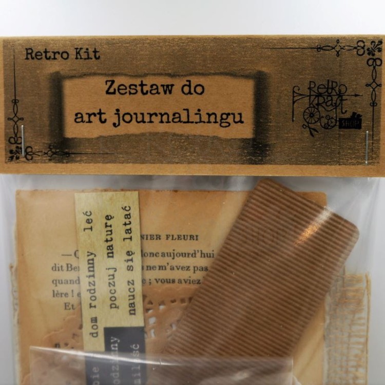Retro kit – zestaw do art journalingu
