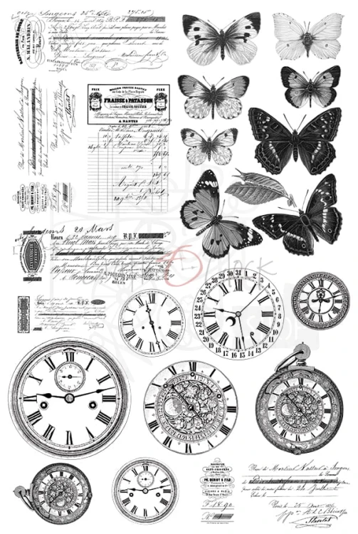Ozdobne kalki zestaw 20x30cm CC-MM-ZK-02 Craft O'Clock