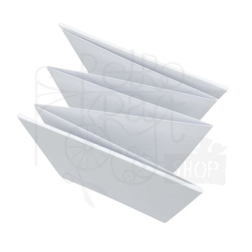 Album harmonijka 115x165mm biały
