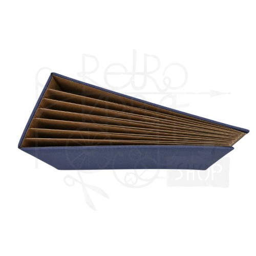 Album BAZYLiszek 180x132mm kraft z granatową okładką