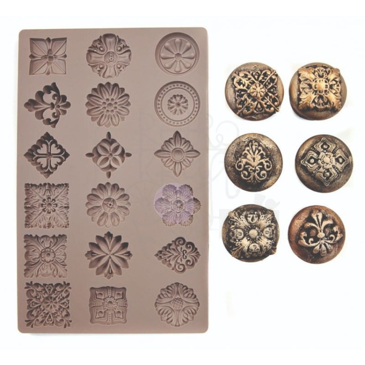 Foremka silikonowa 20x13 Curio Trinkets Redesign 638856 Prima