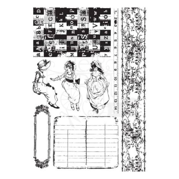 Stempel gumowy kauczukowy Romantique 551063 Prima