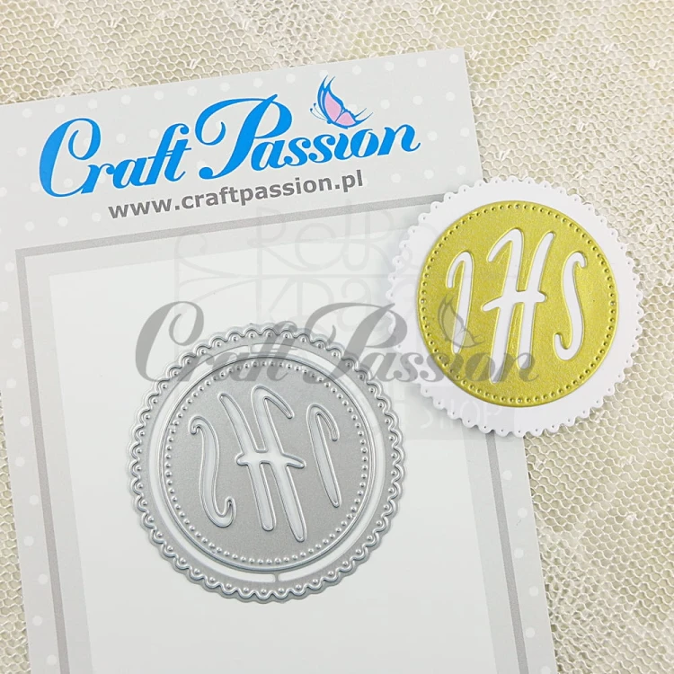 Zestaw wykrojników IHS z drobną koronką CP-119 Craft Passion