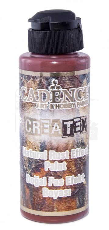 Farba do efektu rdzy - Natural Rust Efect Paint 120ml CREATEX Cadence