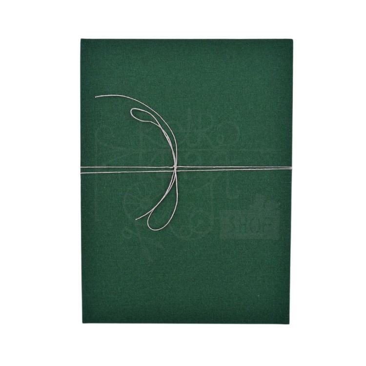 Album harmonijka 165x225mm zielony + kraft