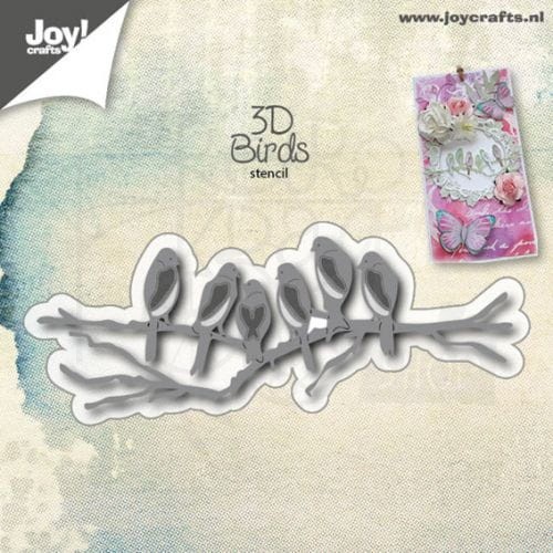 Wykrojnik Ptaszki na gałęzi 6002/0554 Joy!Crafts