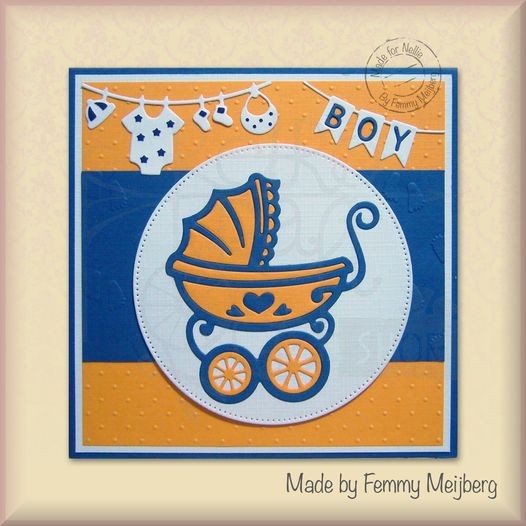 Wykrojnik Banerki BOY i GIRL SD236 Nellie's Choice