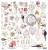 Papier 30x30 Lovely Memories Ślub elementy do wycinania AA-LM-09 Alchemy of Art