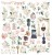 Zestaw papierów 30x30 Lovely Memories AA-LM-07 Alchemy of Art