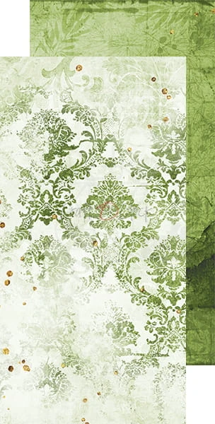 Zestaw papierów bazowych Greenery Invitation CC-C52-GI-09 Craft O'Clock