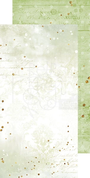 Zestaw papierów bazowych Greenery Invitation CC-C52-GI-09 Craft O'Clock