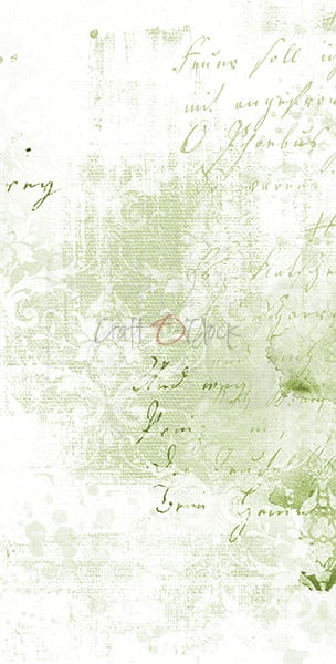 Zestaw papierów bazowych Greenery Invitation CC-C52-GI-09 Craft O'Clock