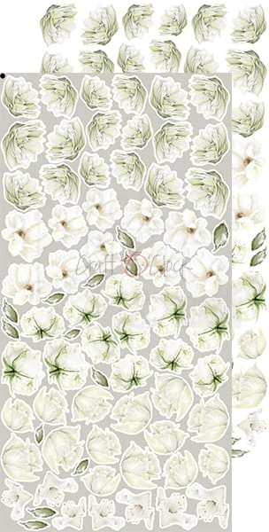 Zestaw dodatków Greenery Invitation - Kwiaty CC-C52-GI-10 Craft O'Clock