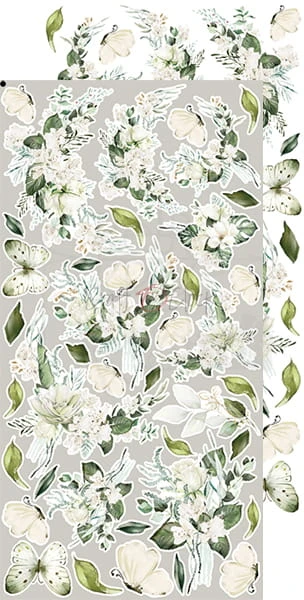 Zestaw dodatków Greenery Invitation - Kwiaty CC-C52-GI-10 Craft O'Clock