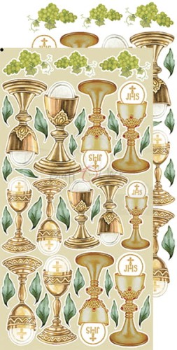 Zestaw dodatków Greenery Invitation - Komunia CC-C52-GI-13 Craft O'Clock