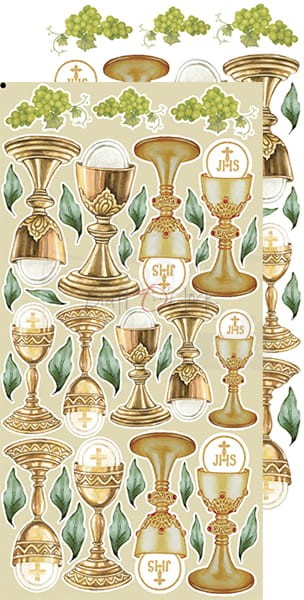 Zestaw dodatków Greenery Invitation - Komunia CC-C52-GI-13 Craft O'Clock