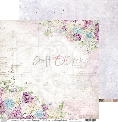 Zestaw papierów 30x30 Spring Charm CC-F27-SCH-00 Craft O'Clock