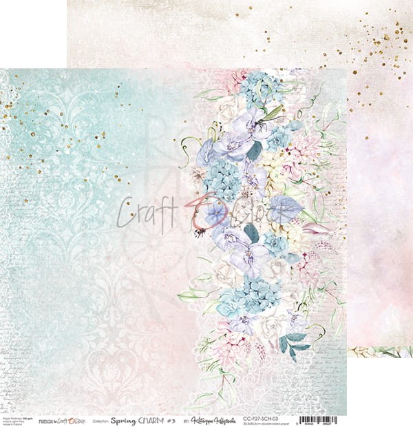 Zestaw papierów 30x30 Spring Charm CC-F27-SCH-00 Craft O'Clock