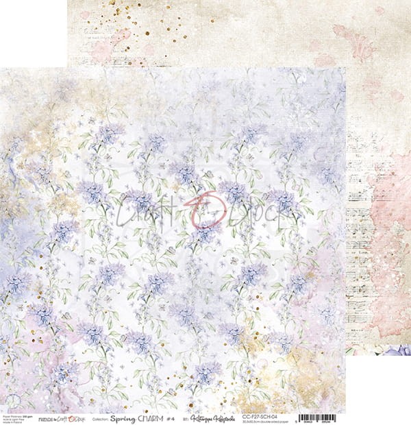 Zestaw papierów 30x30 Spring Charm CC-F27-SCH-00 Craft O'Clock