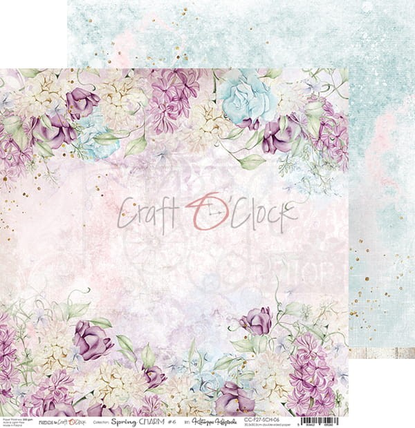 Zestaw papierów 30x30 Spring Charm CC-F27-SCH-00 Craft O'Clock