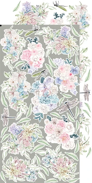 Zestaw dodatków Spring Charm - Kwiaty CC-F27-SCH-10 Craft O'Clock