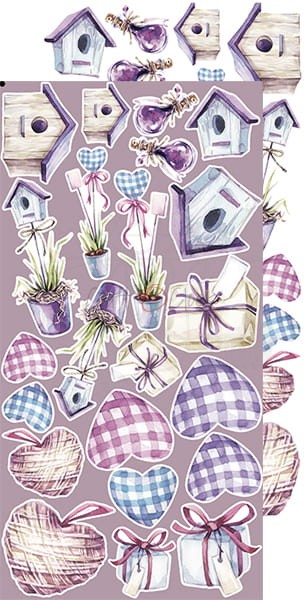 Zestaw dodatków Spring Charm - Wiosna CC-F27-SCH-11 Craft O'Clock