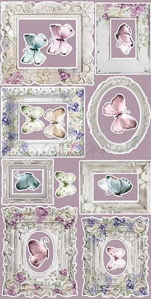Zestaw dodatków Spring Charm - Wiosna CC-F27-SCH-11 Craft O'Clock