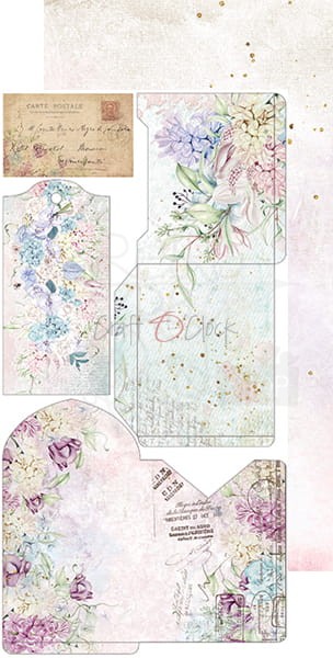 Zestaw dodatków Spring Charm - Junk Journal CC-F27-SCH-12 Craft O'Clock