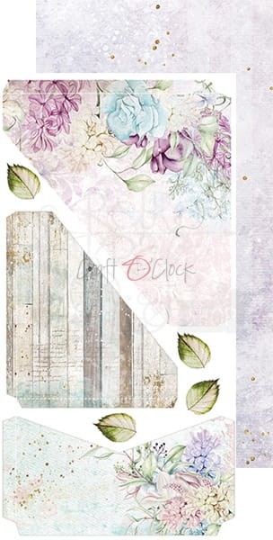 Zestaw dodatków Spring Charm - Junk Journal CC-F27-SCH-12 Craft O'Clock