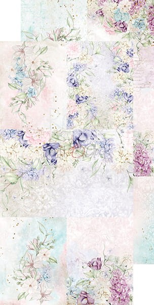 Zestaw dodatków Spring Charm - Junk Journal CC-F27-SCH-12 Craft O'Clock