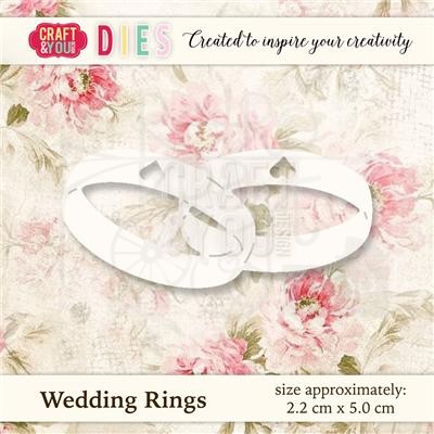 Wykrojnik Wedding Rings Obrączki CW020 Craft&amp;You Design