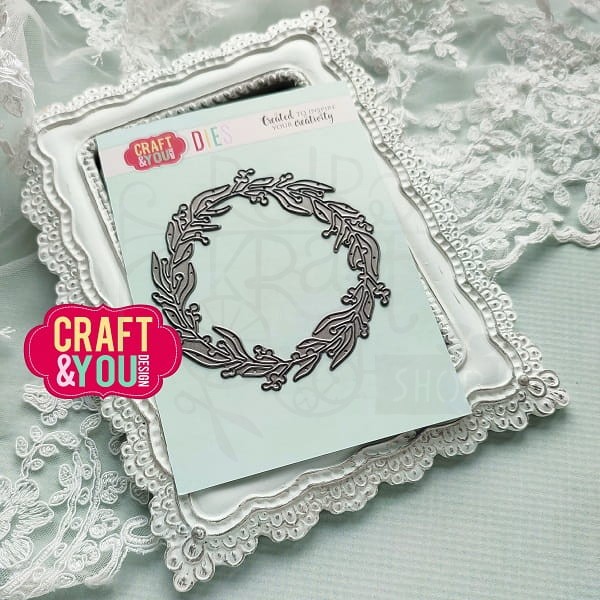 Wykrojnik Wreath 3 Wianek 3 CW209 Craft&amp;You Design