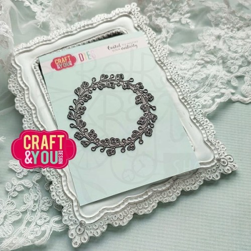 Wykrojnik Wreath 2 Wianek 2 CW208 Craft&amp;You Design