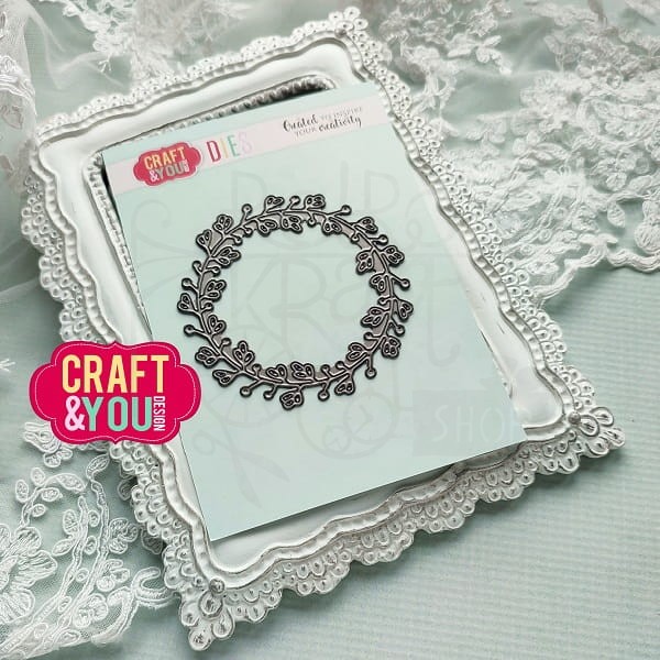 Wykrojnik Wreath 2 Wianek 2 CW208 Craft&amp;You Design