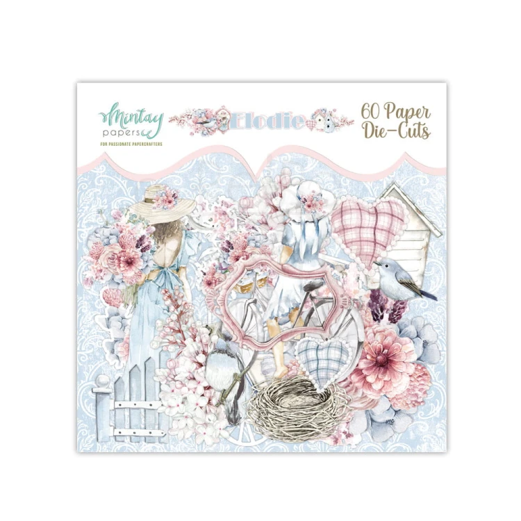 Ozdoby kształty tekturowe Die Cuts Elodie MT-ELO-LSC Mintay