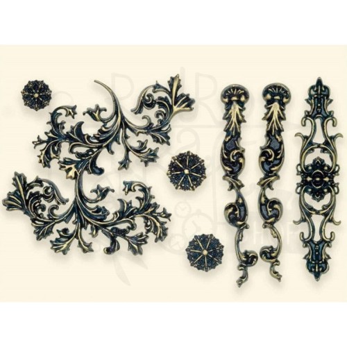 Foremka silikonowa 20x13 Ornament Adelia - LaBlanche