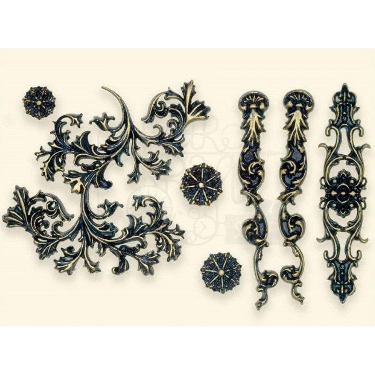 Foremka silikonowa 20x13 Ornament Adelia - LaBlanche