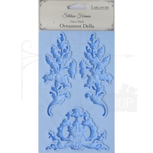 Foremka silikonowa 20x13 Ornament Della - LaBlanche