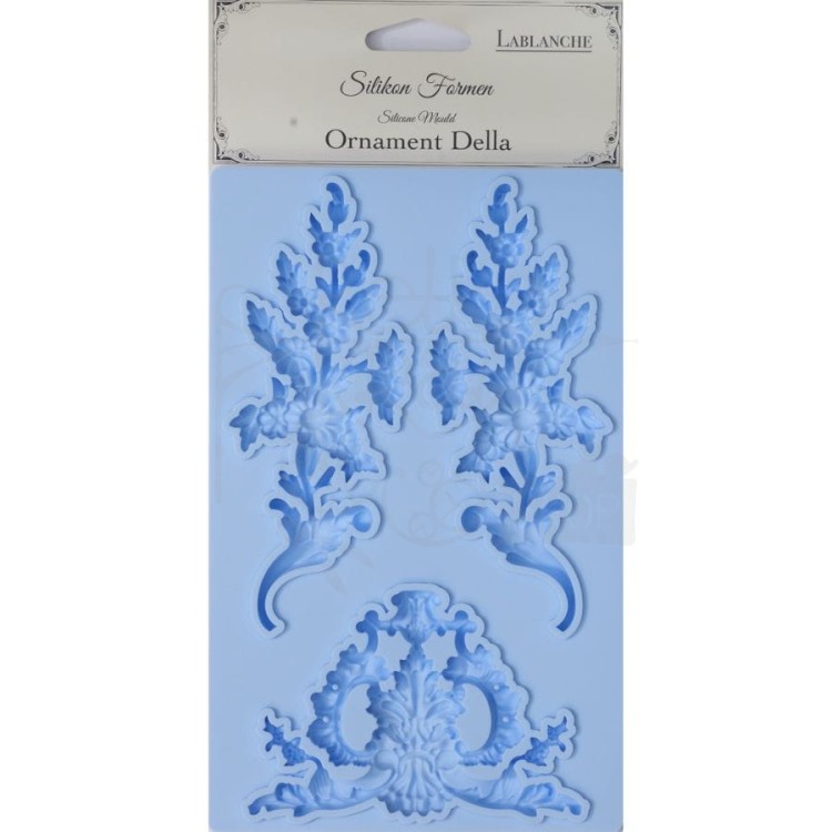 Foremka silikonowa 20x13 Ornament Della - LaBlanche