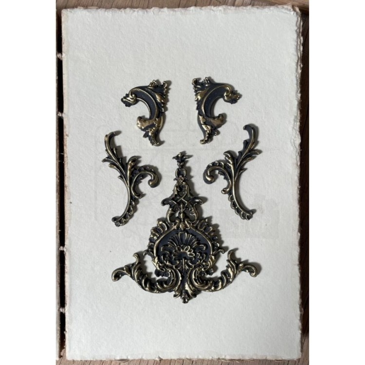 Foremka silikonowa 20x13 Ornament Rokoko 1 - LaBlanche