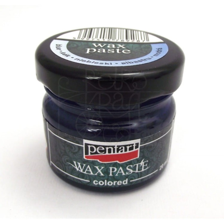 Pasta woskowa niebieska 20ml 26677 Pentart