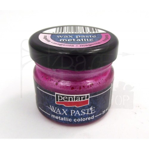 Pasta woskowa magenta metaliczna 20ml 26681 Pentart