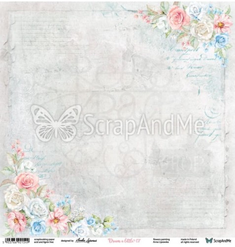 Papier Dream a little 07/08 DAL-07/08 ScrapAndMe