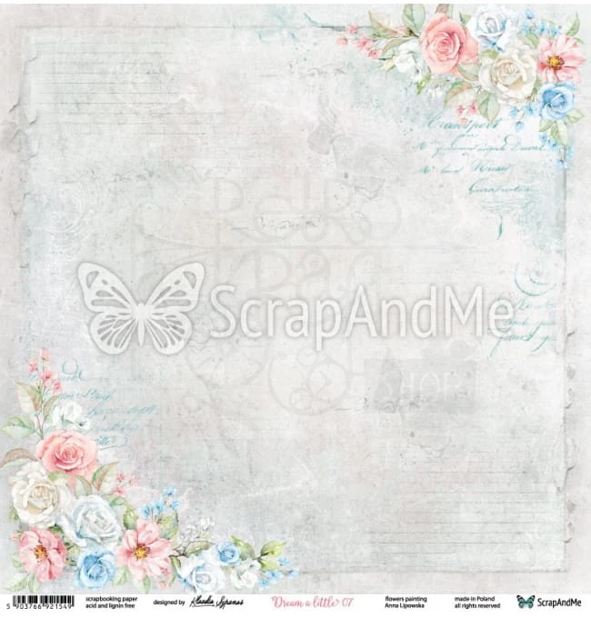 Papier Dream a little 07/08 DAL-07/08 ScrapAndMe