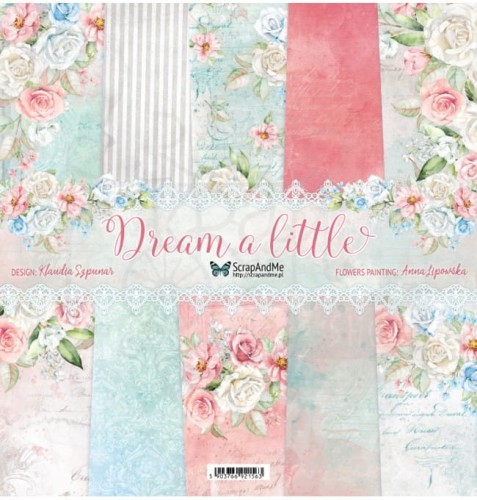 Zestaw papierów 30x30 Dream a little DAL-11 ScrapAndMe