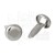 Ćwiek metalowy 17x8mm - antyczne srebro