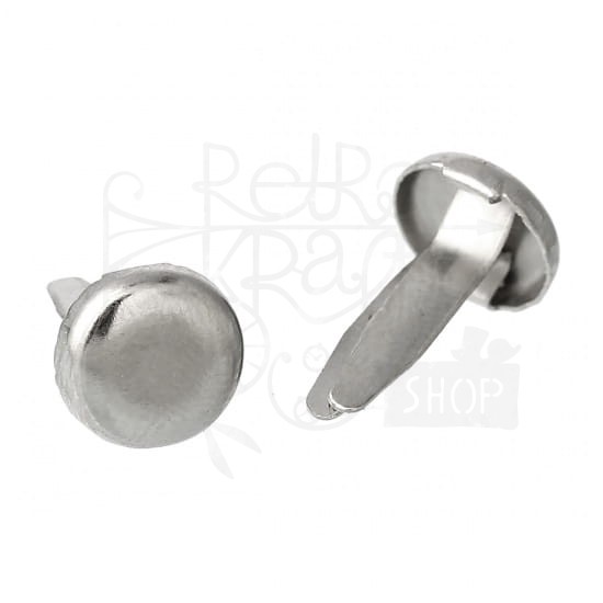 Ćwiek metalowy 17x8mm - antyczne srebro