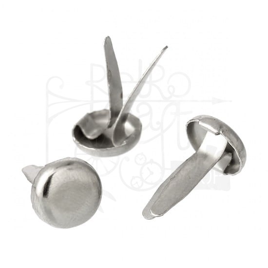 Ćwiek metalowy 17x8mm - antyczne srebro