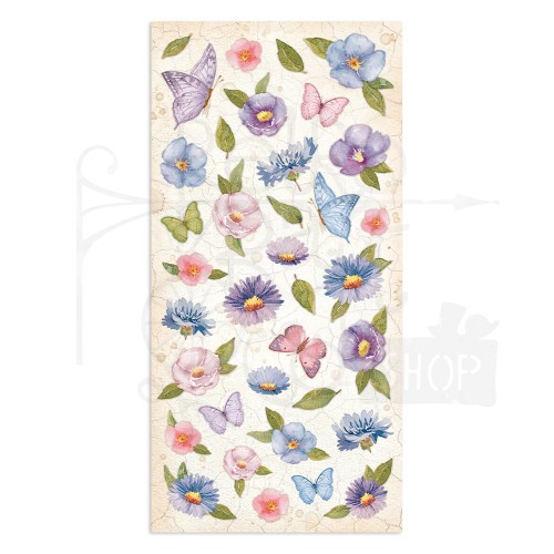 Zestaw papierów z elementami do wycięcia 15x30 Welcome Home SBBV21 Stamperia